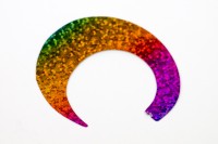 Wiggle Tails Holographic Rainbow