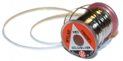 Mylar Tinsel - Medium Gold/Silver